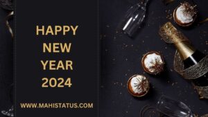 Top 50 Best Happy New Year 2024 Wishes , Quotes , Greetings Status